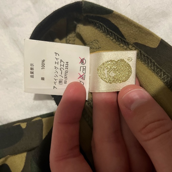 A Bathing Ape Camouflage T-Shirt - Picture 6 of 7